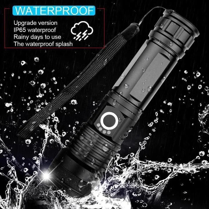 90000 Lumens XHP50 Power Flashlight