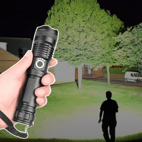 90000 Lumens XHP50 Power Flashlight
